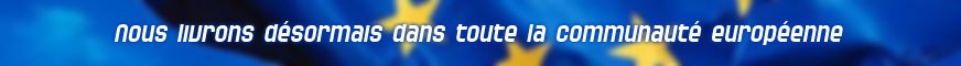 Livraison dans toute la CEE