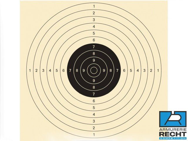 Cibles de tir "Chasse" années 50