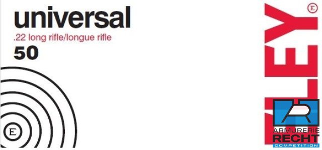 Cartouches .22lr - ELEY UNIVERSAL 