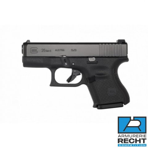 PISTOLET GLOCK G26  CAL 9MM