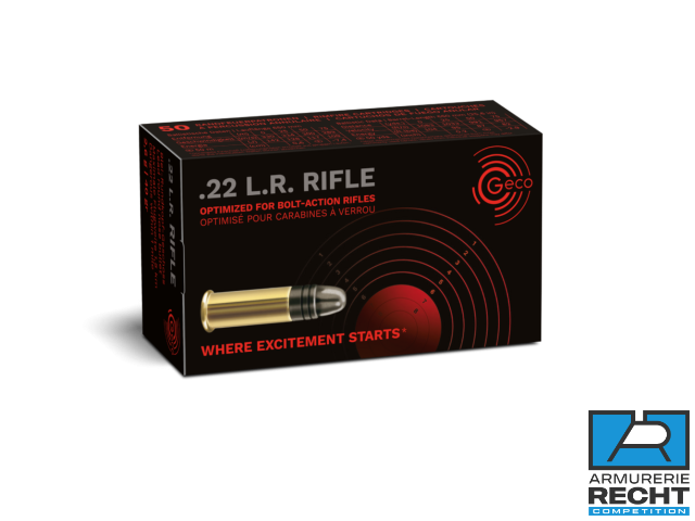 BOITE DE 50 CARTOUCHES GECO RIFLE 