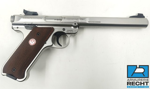 PISTOLET RUGER MARK IV COMPETITION CAL.22LR CAT.B 