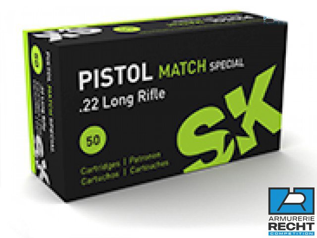 Cartouches cal.22lr - SK - Pistol Match Spezial