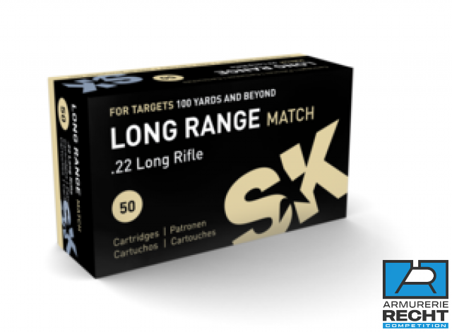 Cartouches cal.22lr - SK - Long Range Match