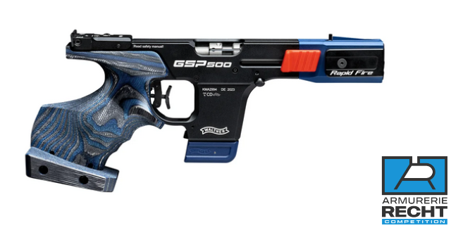 Pistolet WALTHER GSP 500 RF - Cal.22lr